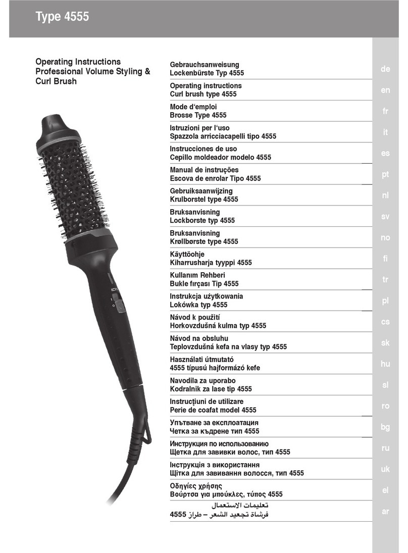 Moser 4555 User manual