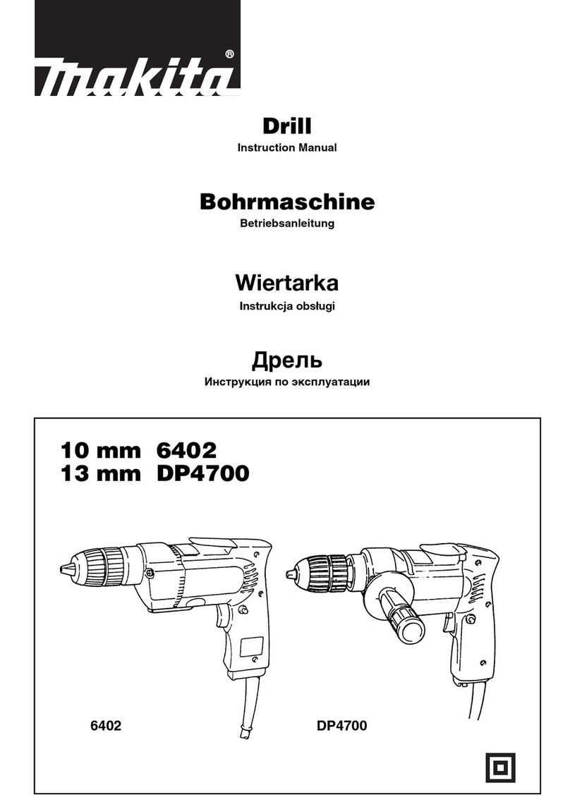 Makita 6402 instruction manual