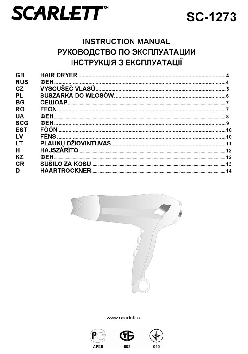 Scarlett SC-1273 User manual