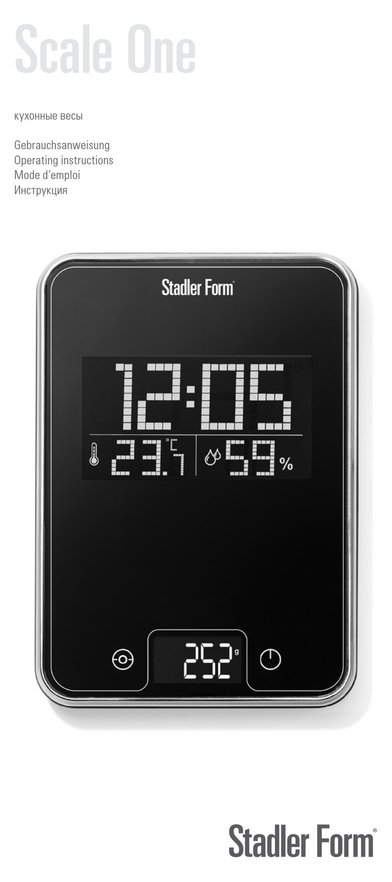 Stadler Form Scale One User manual