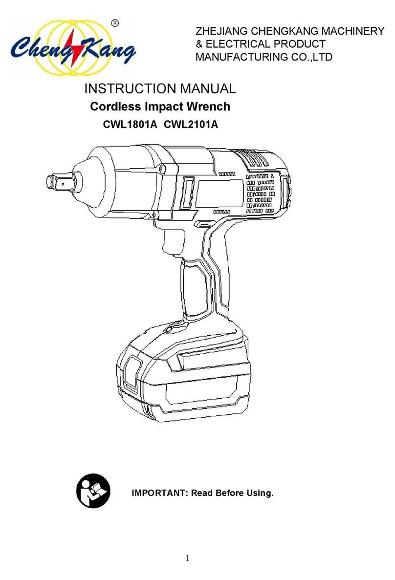 Zhejiang CWL1801A instruction manual