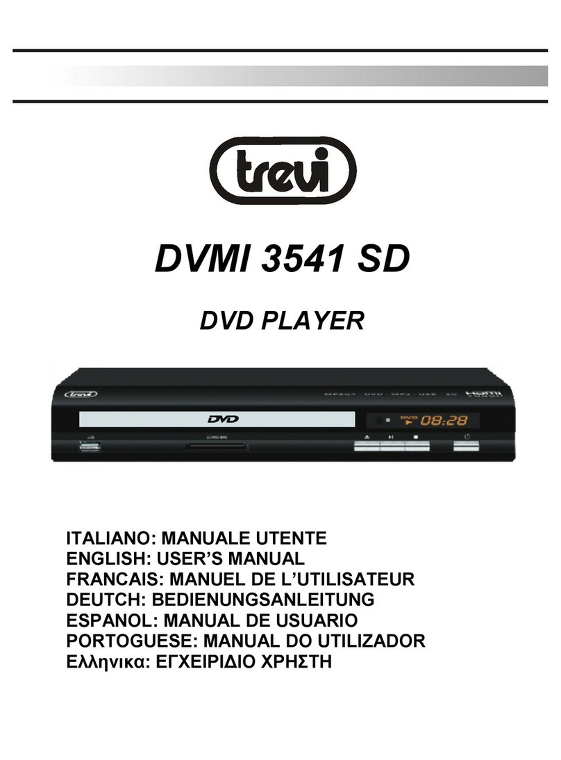 Trevi DVMI 3541 SD user manual
