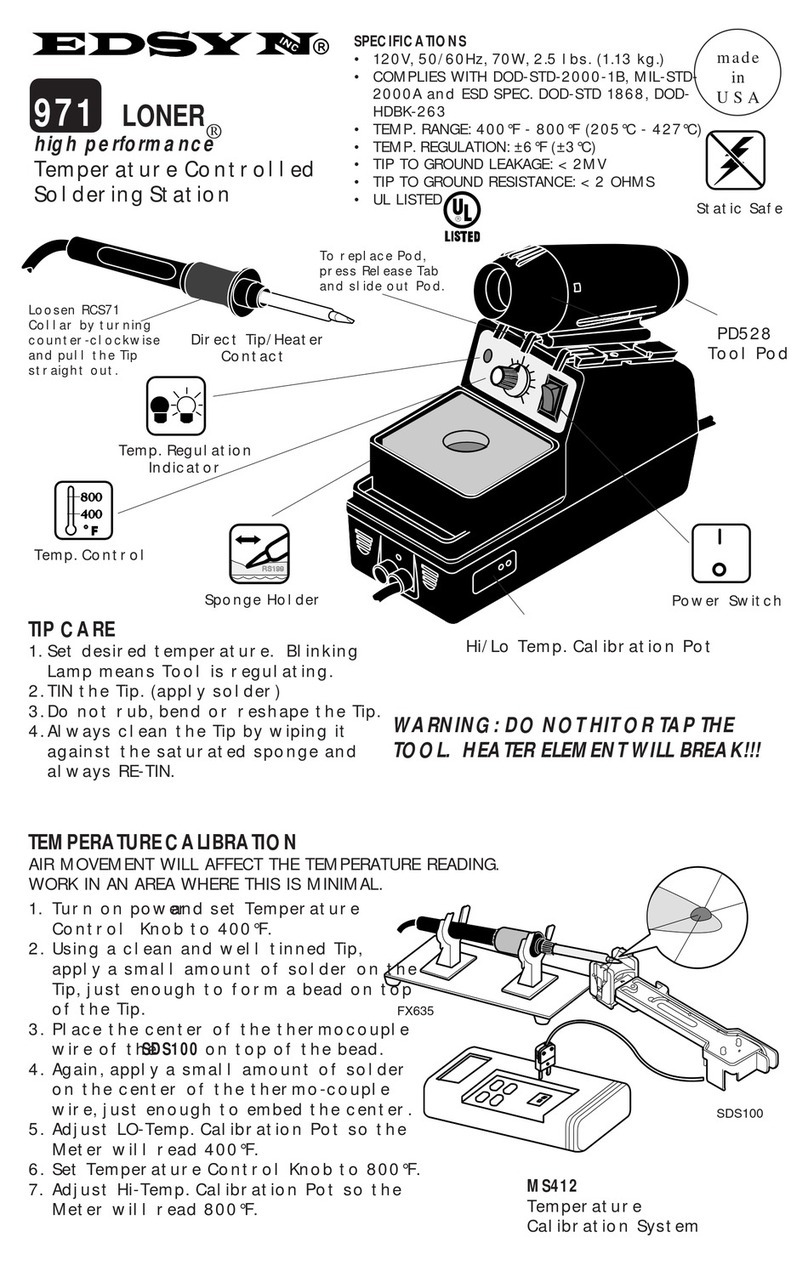 Edsyn 971 LONER user manual