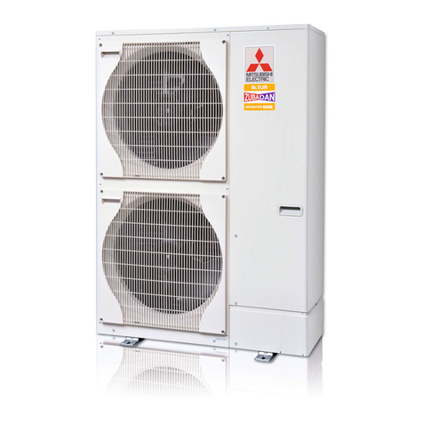 Mitsubishi Electric Mr.Slim PUHZ-SHW80VHA User manual Mitsubishi Electric Mr.Slim PUHZ-SHW80VHA User manual
