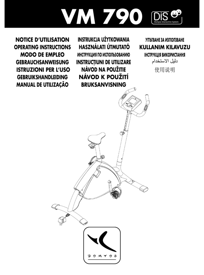 Domyos VM 790 User manual