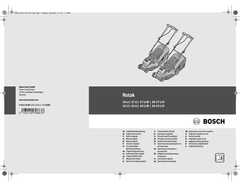 Bosch Rotak 36 LI User manual