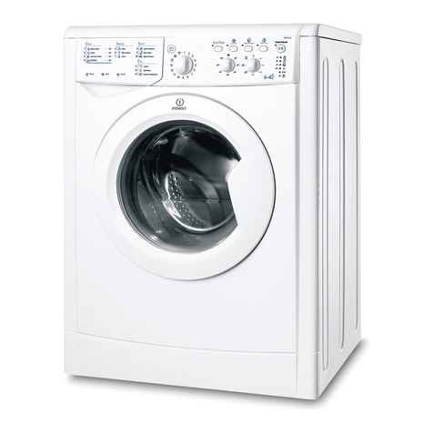 Indesit WASHER-DRYER IWDC 6105 Instructions for use