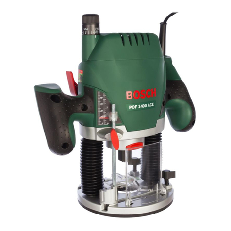 Bosch POF 1400 ACE Original instructions