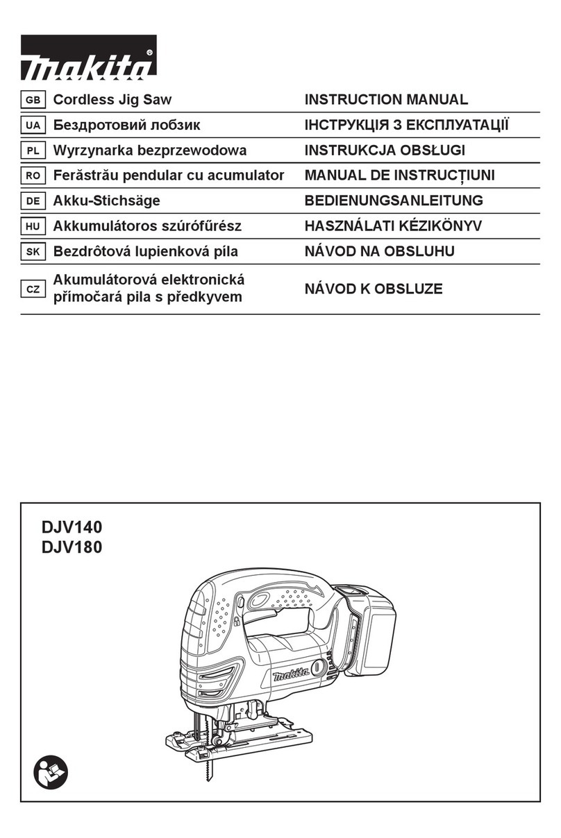 Makita DJV140 instruction manual