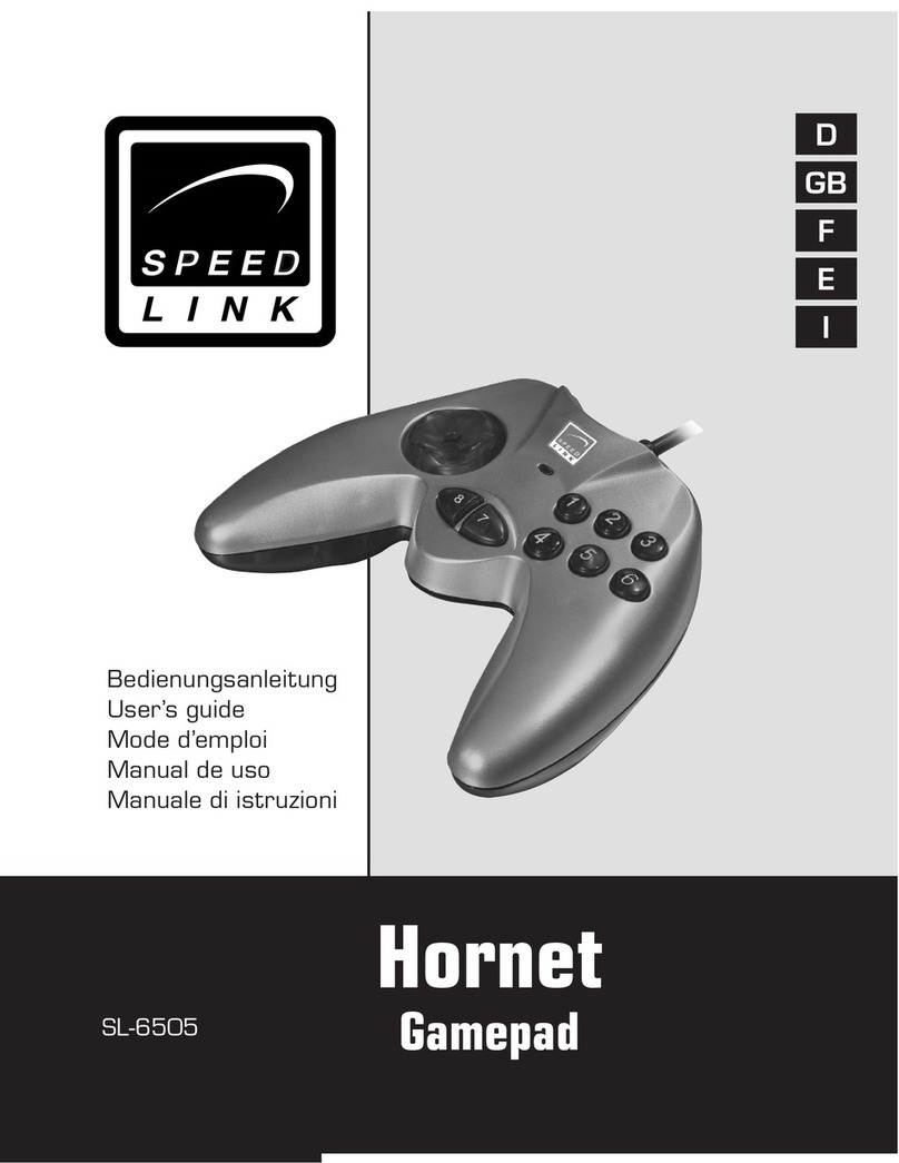Speed Link Hornet SL-6505 User manual