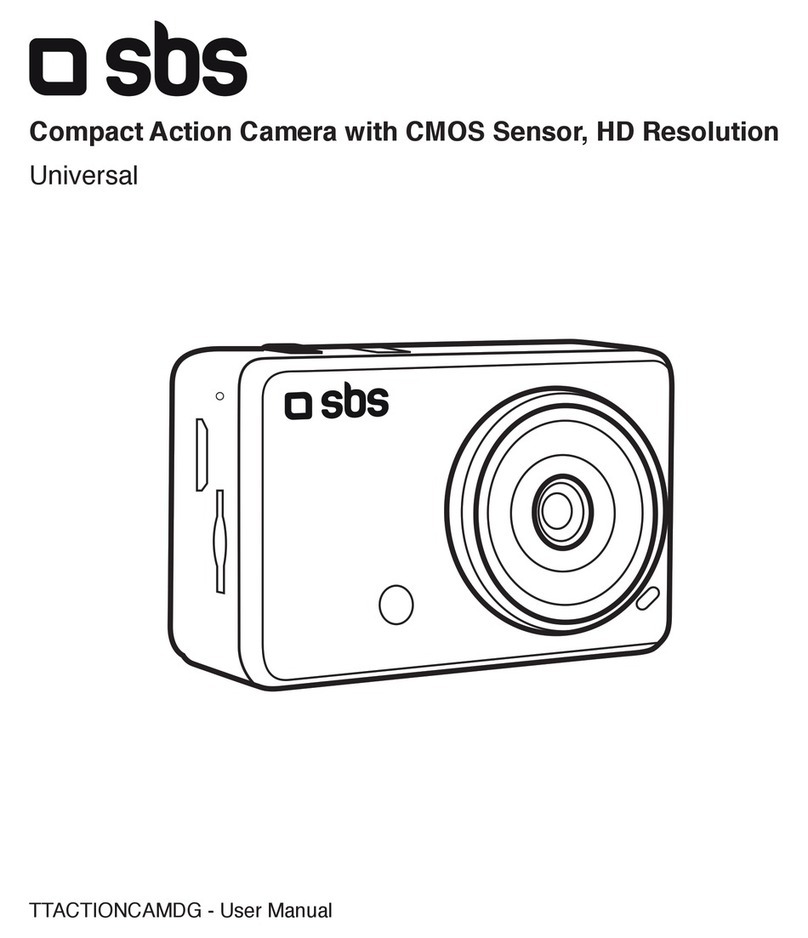 SBS Compact Action Camera with CMOS Sensor User manual