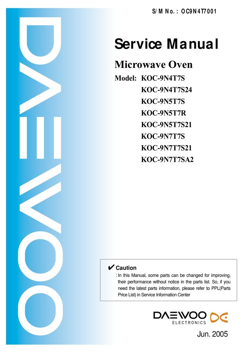 Daewoo KOC-9N4T7S User manual