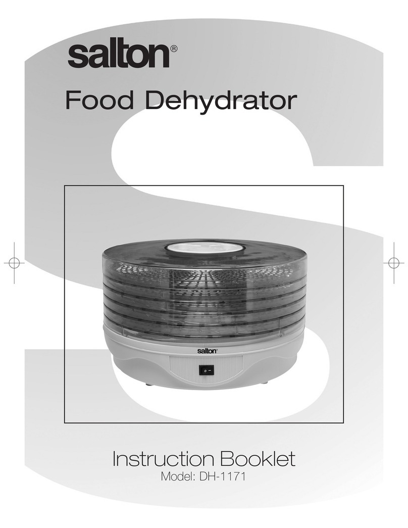 Salton DH-1171 User manual