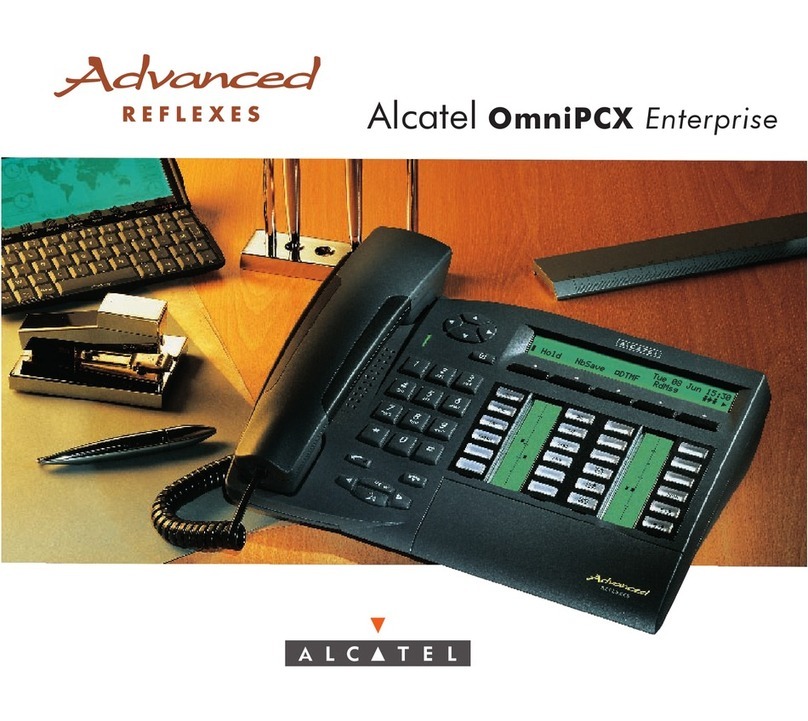 Alcatel omnipcx enterprise Advanced REFLEXES user guide