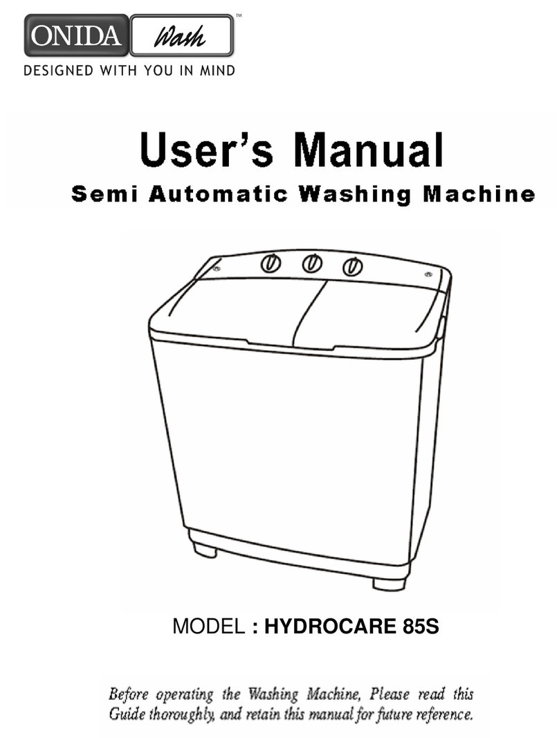 Onida HYDROCARE 85S user manual