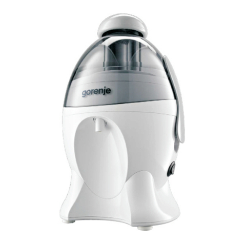 Gorenje JC 200 GY User manual