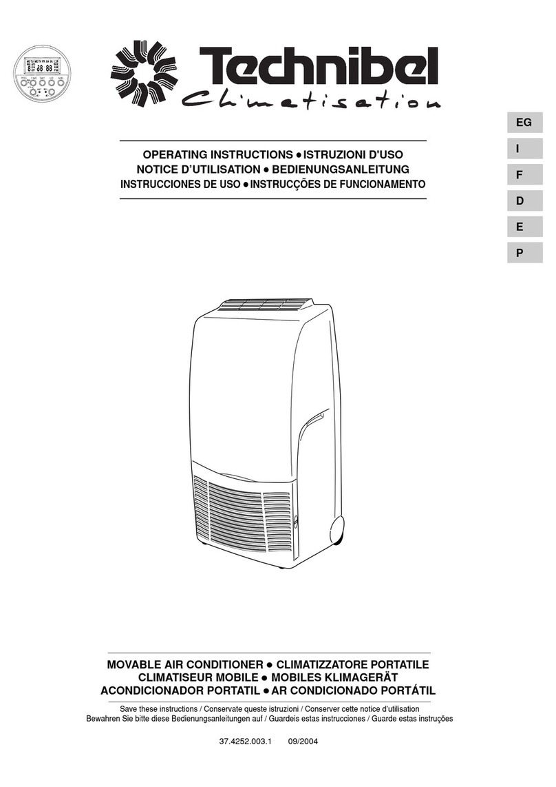 Technibel MTF 84 User manual Technibel MTF 84 User manual