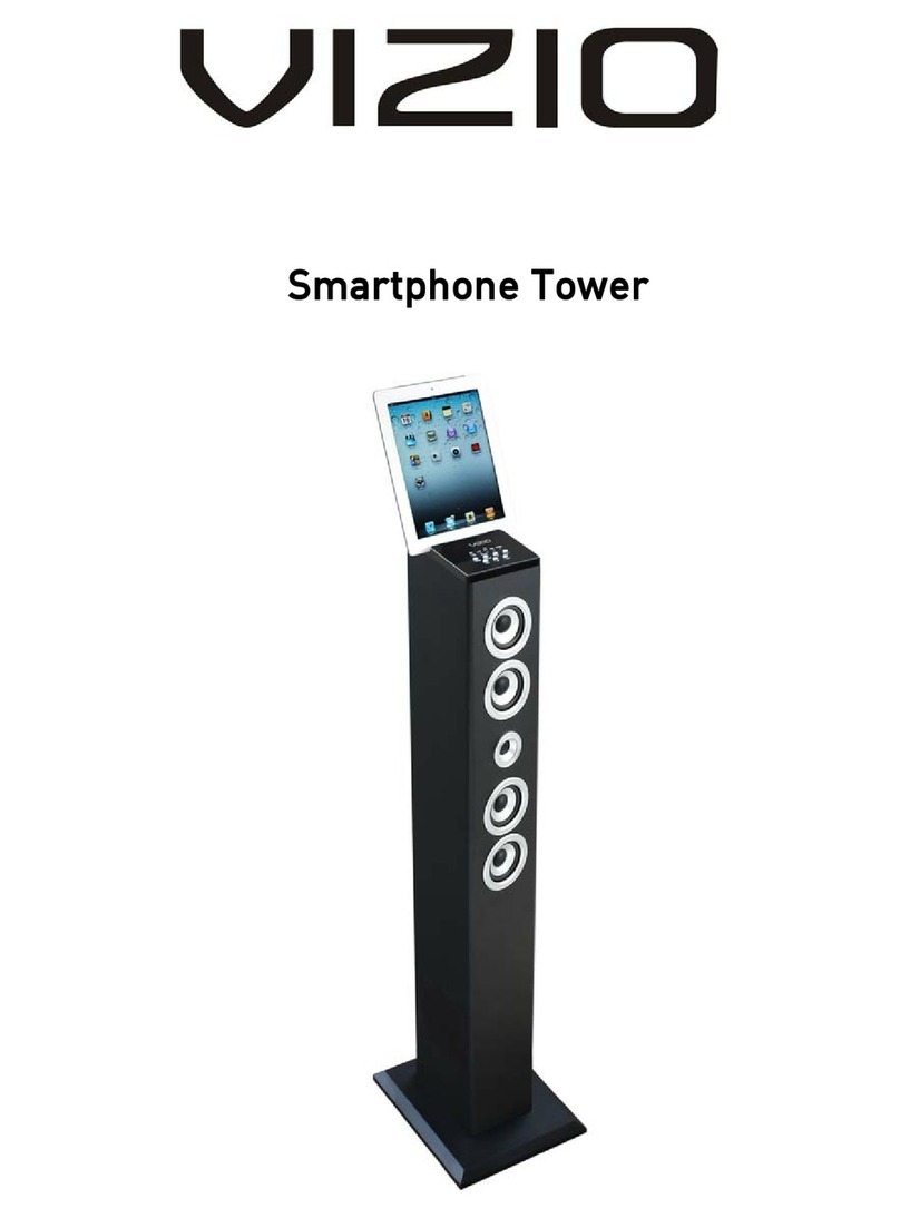 Vizio SMARTPHONE TOWER User manual