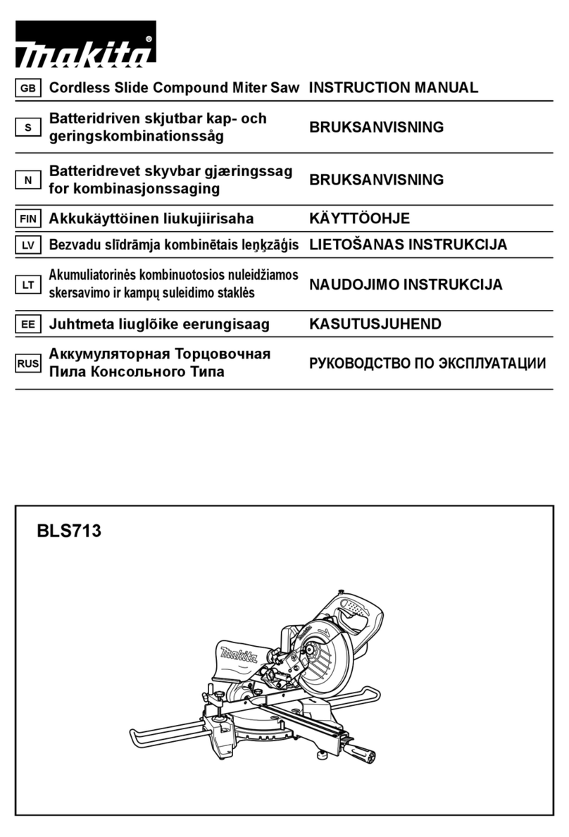 Makita BLS713 User manual