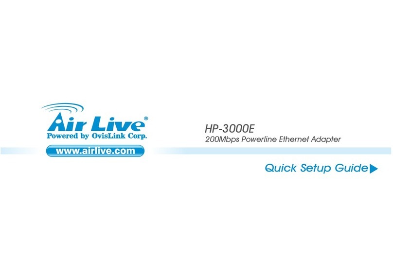 AirLive AirLive HP-3000E User manual