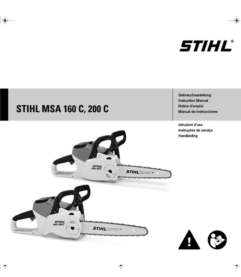Stihl MSA 160 C User manual