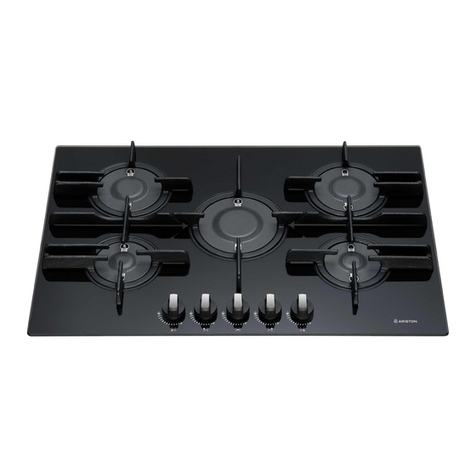 Ariston PK 644D GH X LPG operating instructions