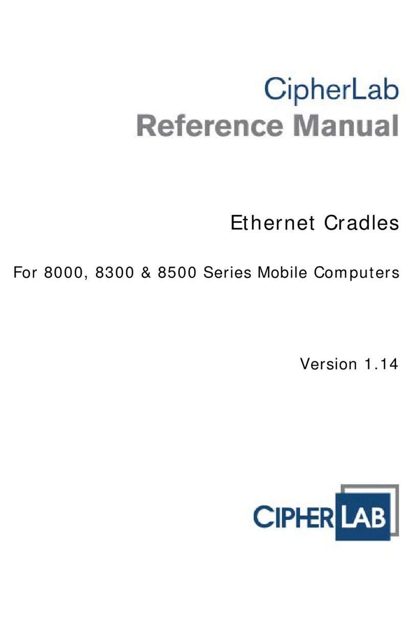 CipherLab 8000 User manual