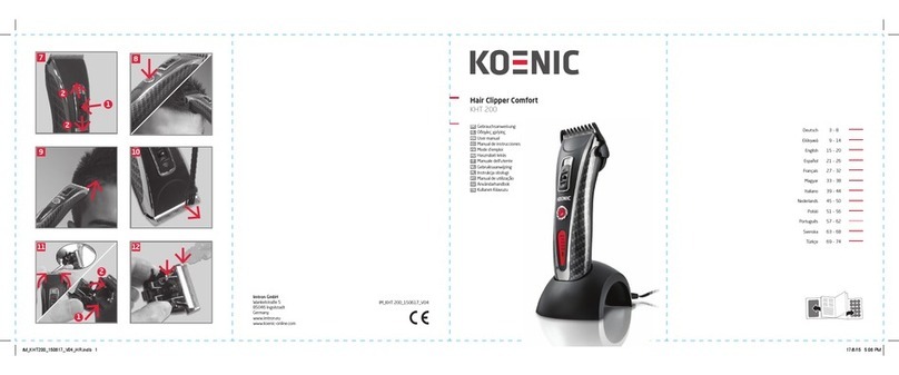 Koenic KHT 200 user manual