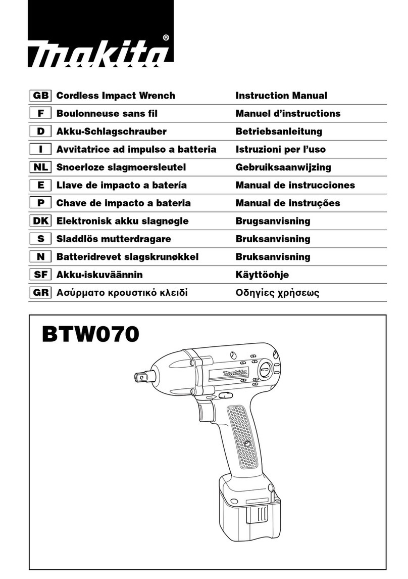Makita BTW070 User manual