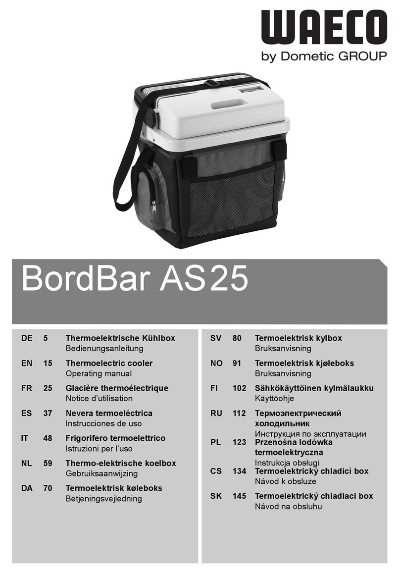 Waeco BordBar AS25 User manual