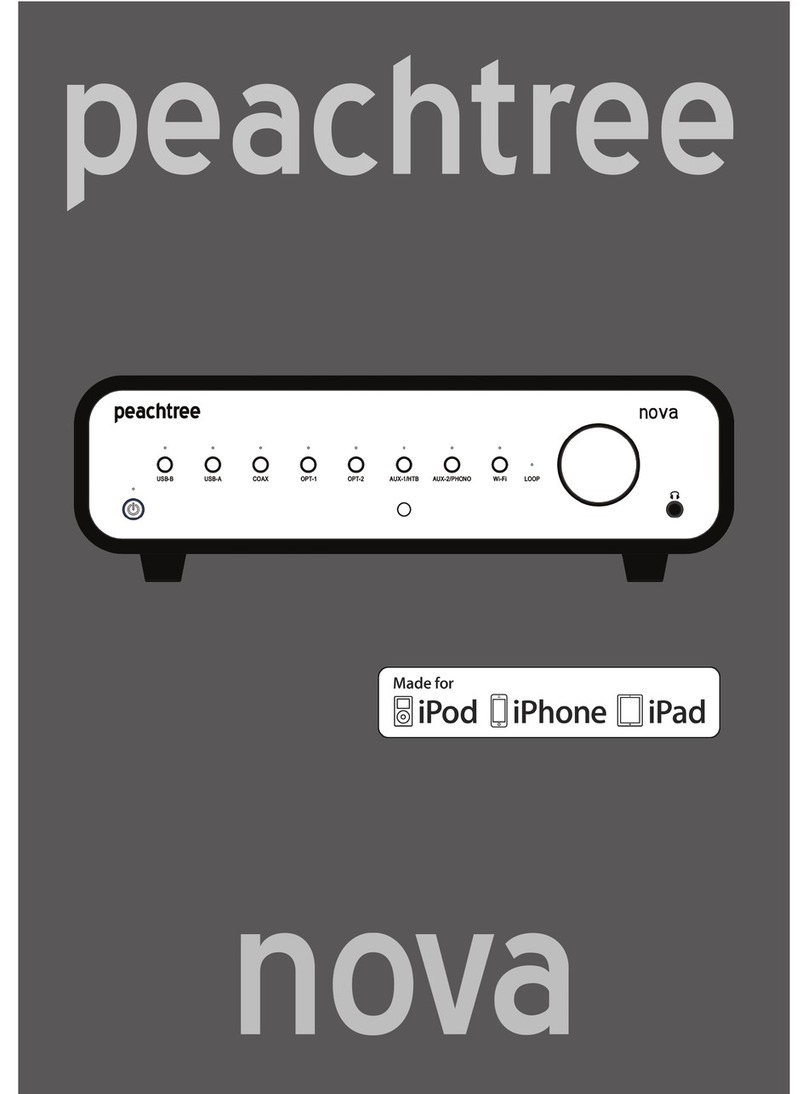 Peachtree NOVA user manual