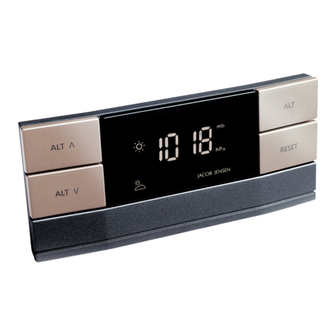 Jacob Jensen BAROMETER user manual