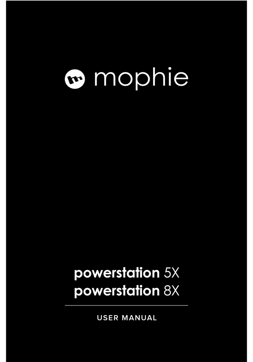 Mophie POWERSTATION 5X user manual