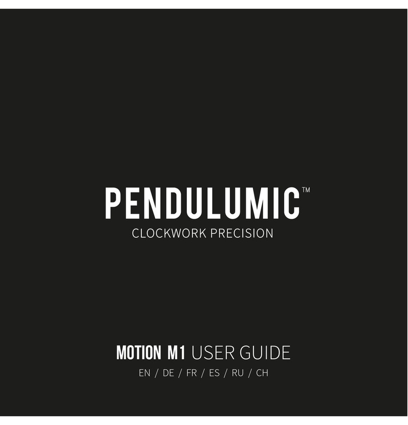 Pendulumic MOTION M1 user guide