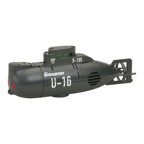 GRAUPNER U-16 EMDEN User manual