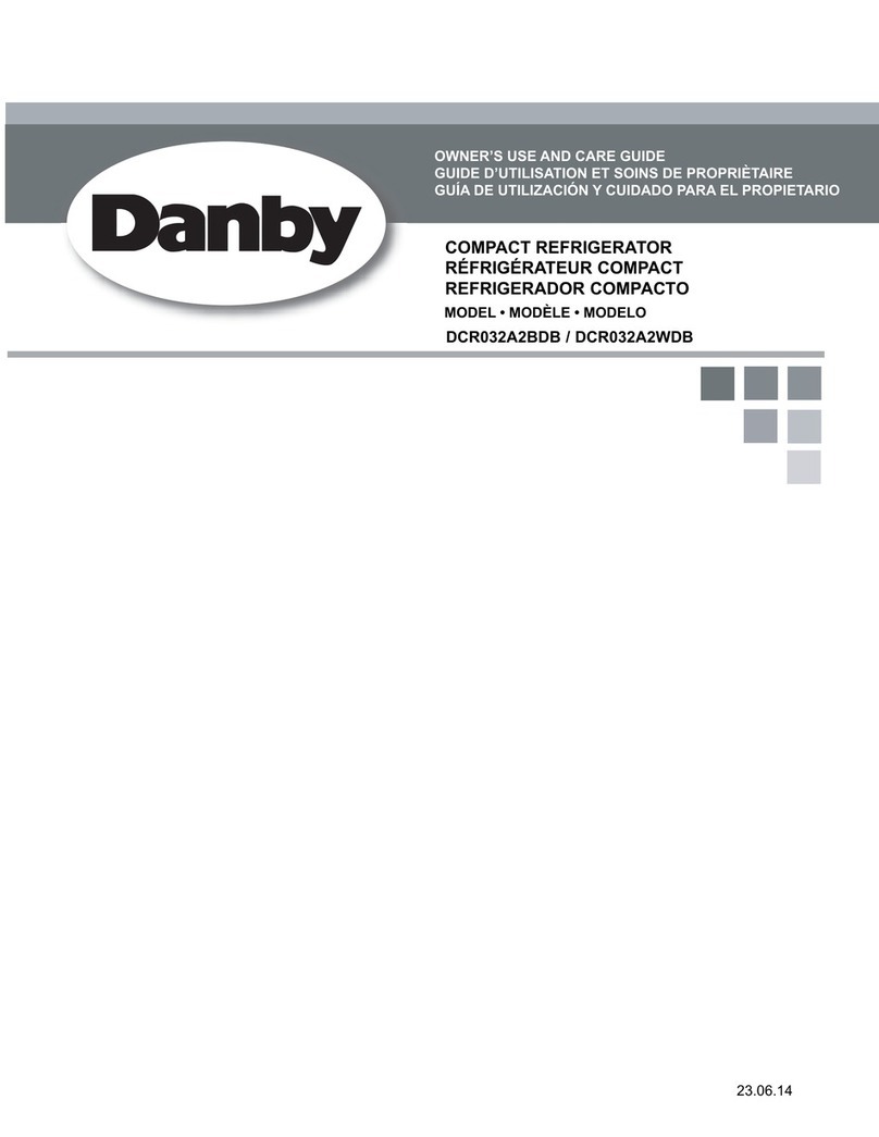 Danby DCR032A2BDB User manual