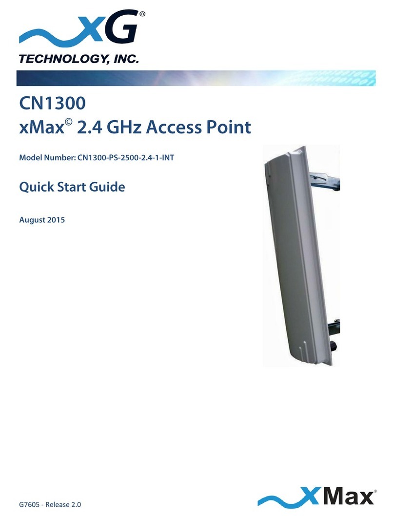 xG Technology xMax CN1300 quick start guide
