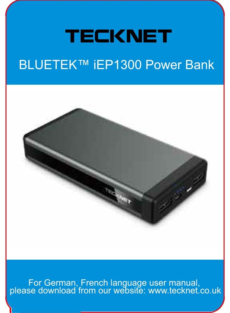Tecknet bluetek iep1300 user manual