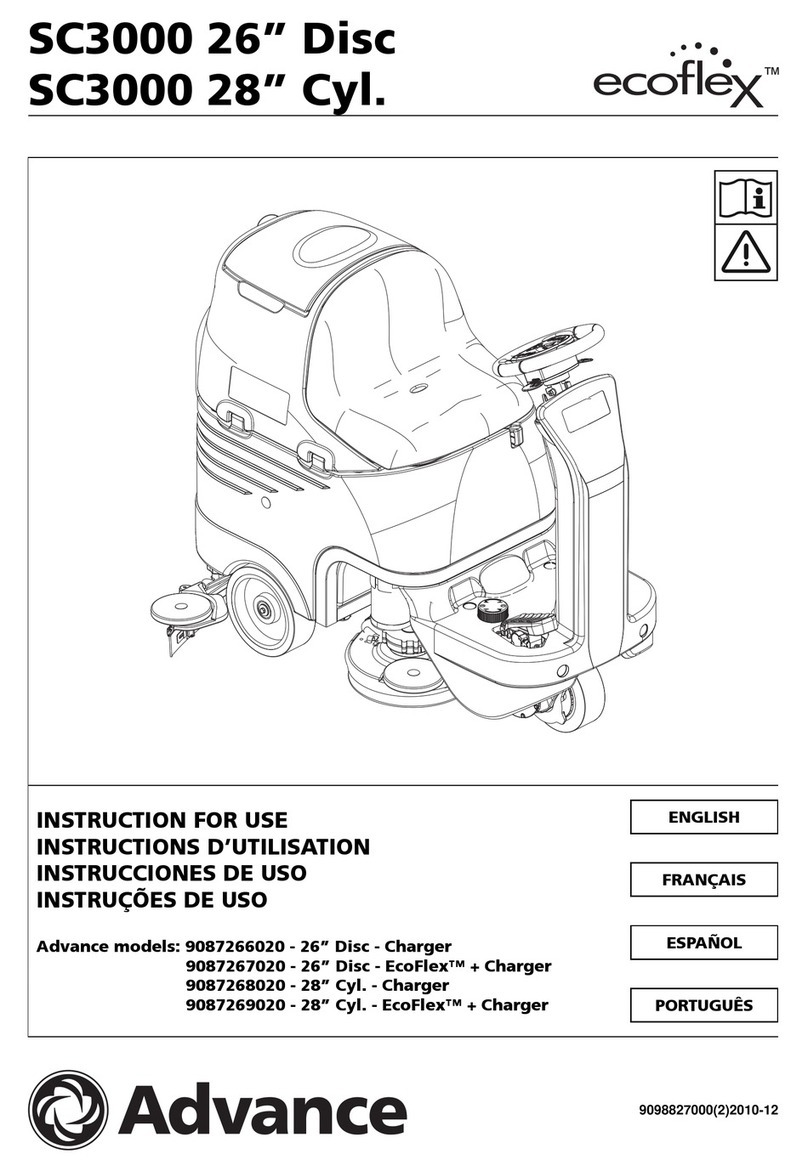 Nilfisk-Advance SC3000 User manual