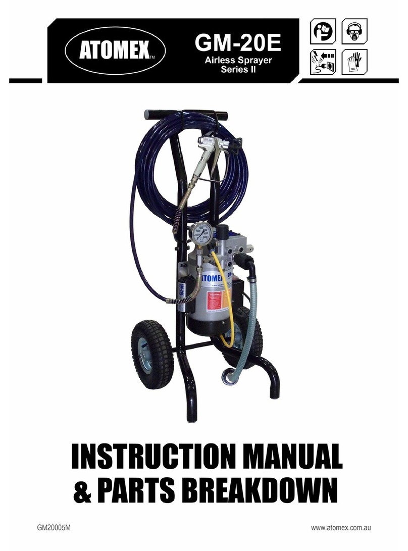 Atomex GM-20E instruction manual
