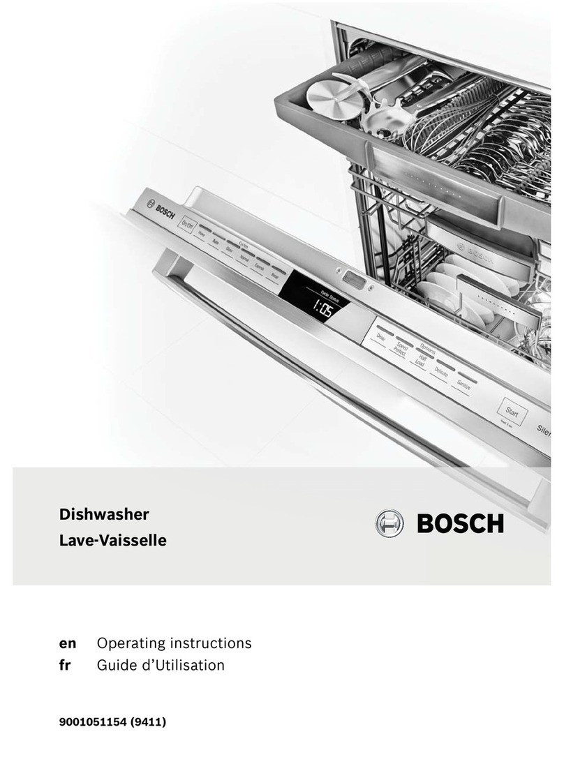Bosch SHXN8U55SS User manual