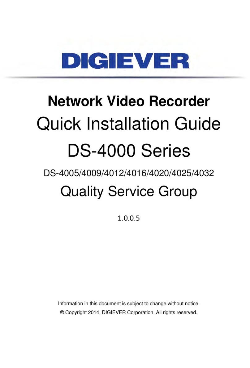 Digiever DS-4005 Quick installation guide