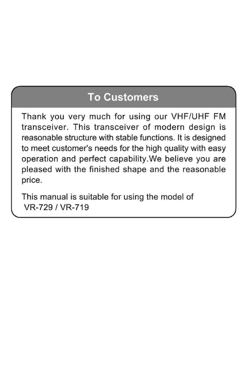 Vero Telecom VR-729 user manual