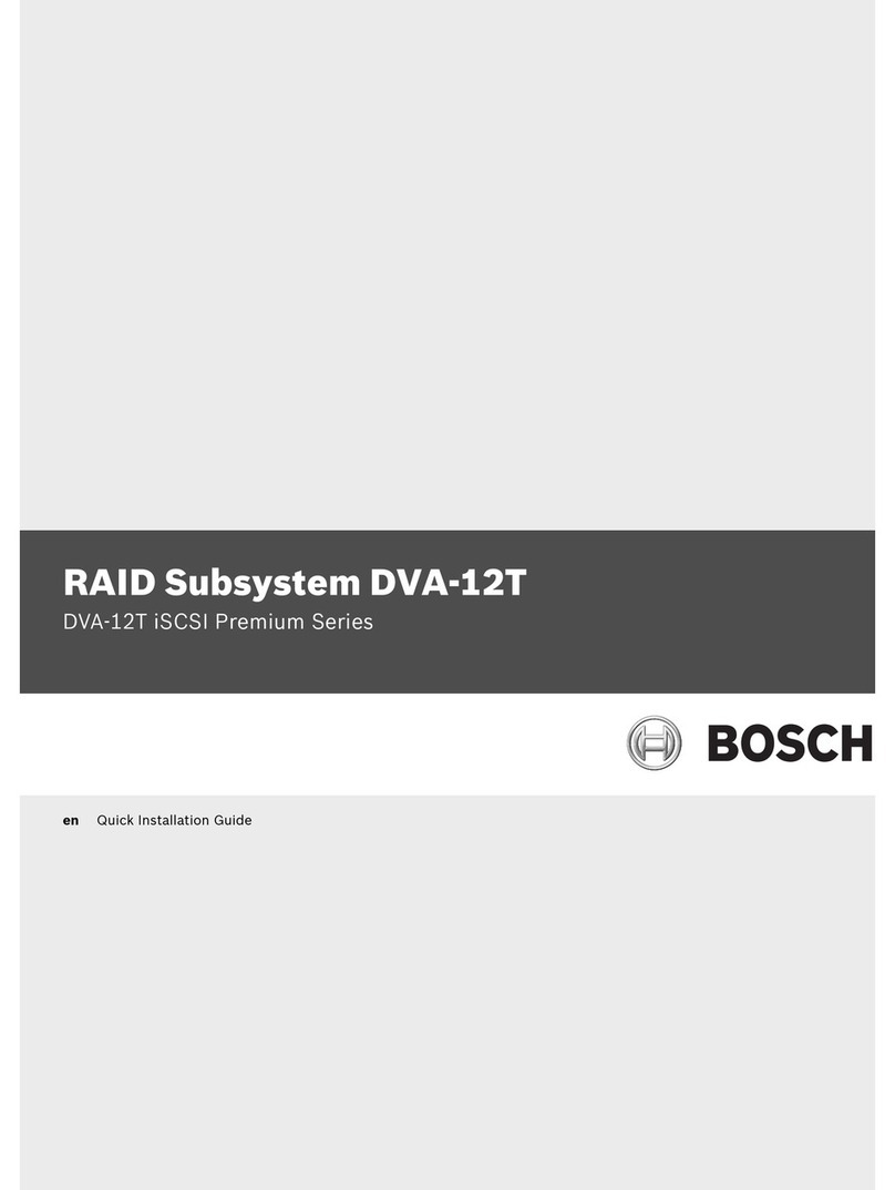 Bosch DVA-12T User manual