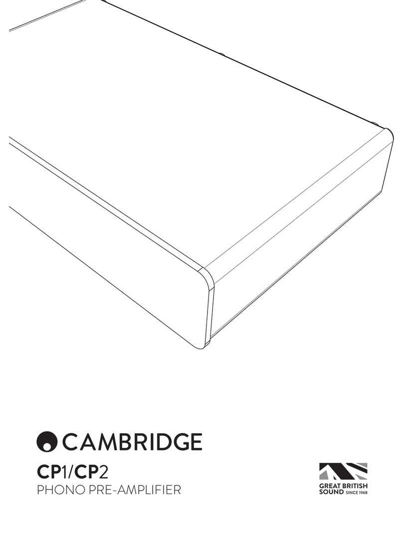 CAMBRIDGE CP1 user manual