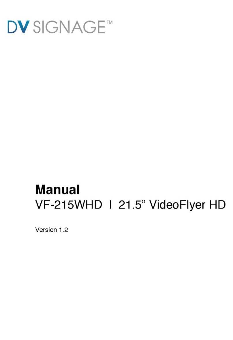 DV Signage VF-215WHD user manual