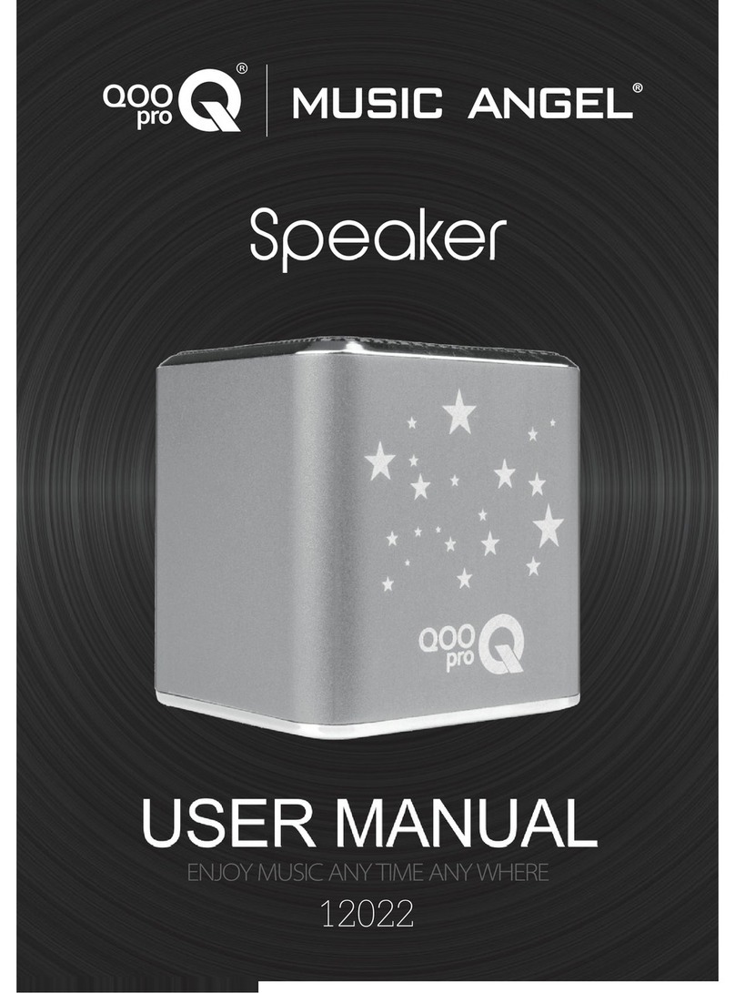 QooPro music angel 12022 user manual