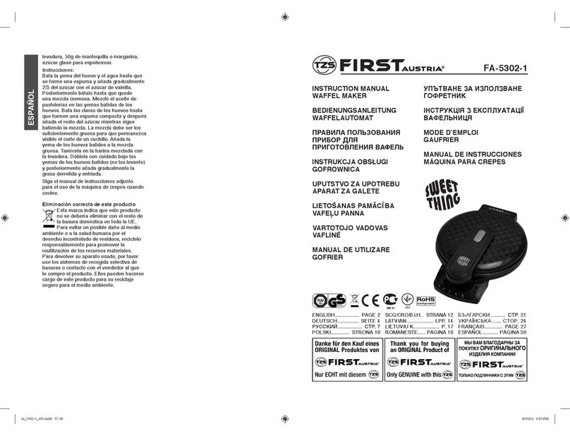 First FA-5302-1 instruction manual