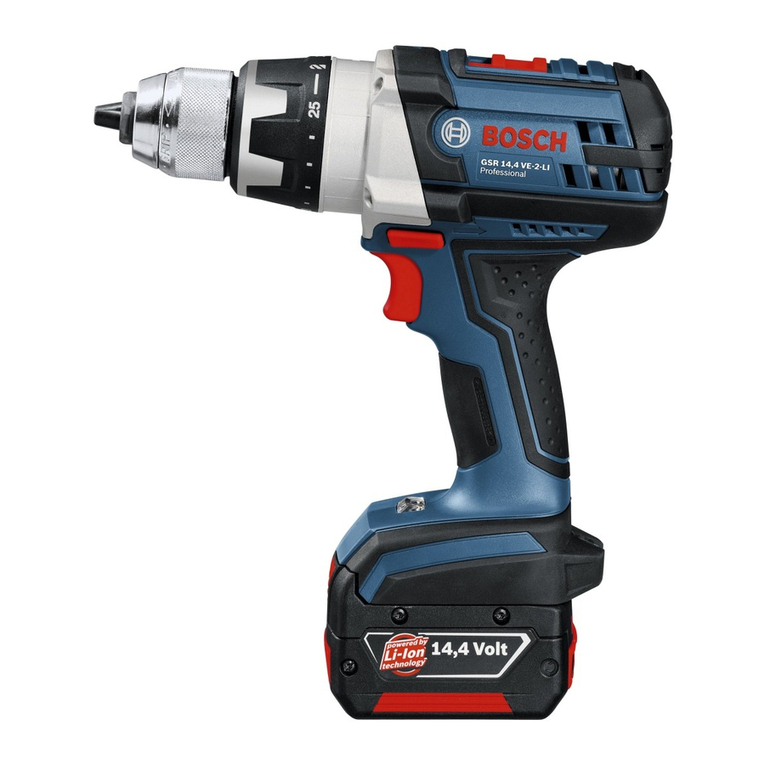 Bosch GSR/GSB 12 VE-2 PROFESSIONAL operating instructions