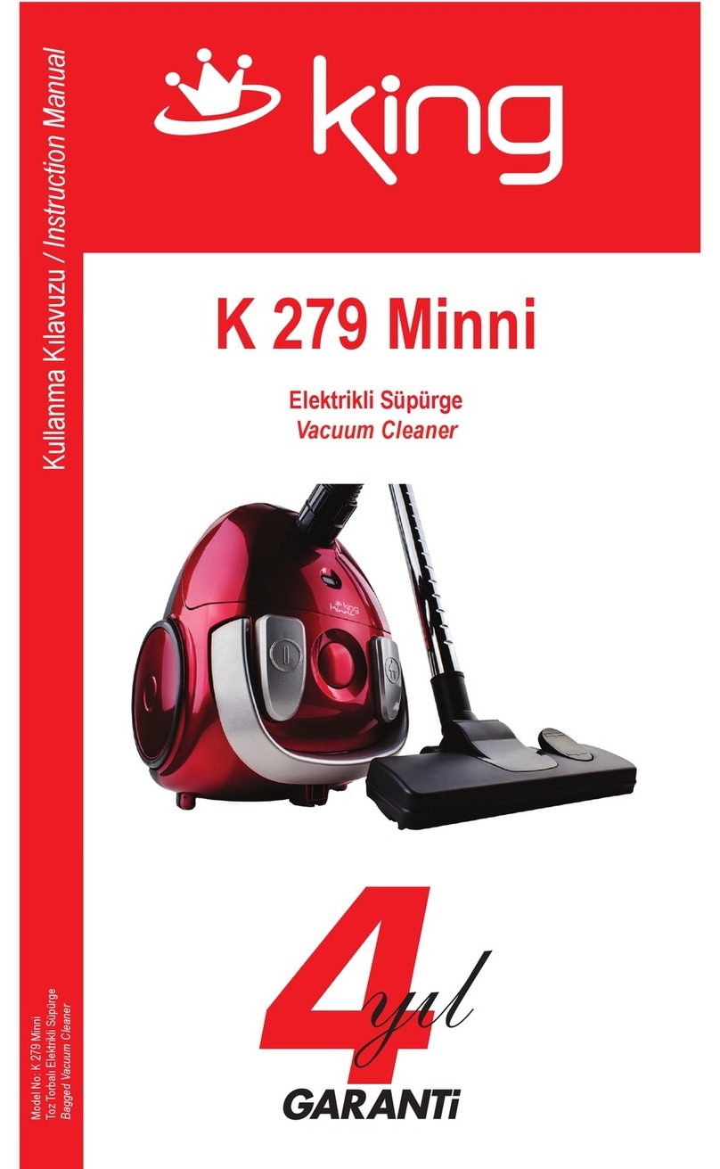 KING K 279 minni instruction manual